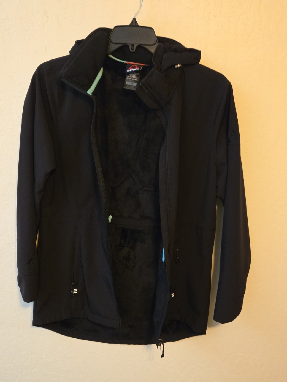 Gerry Weber Black Jacket with Red Logo Accent